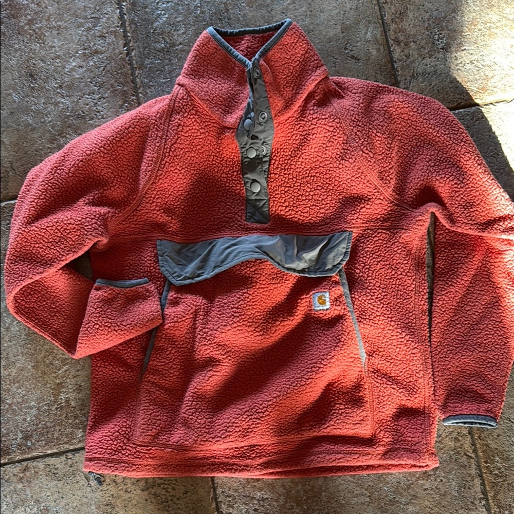 Cozy Red Kids Jacket